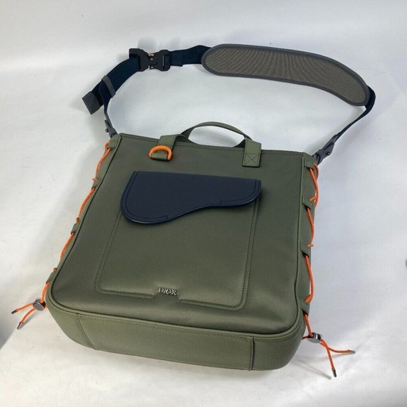 Dior sacai sacai collaboration Saddle bag 2WAY Shoulder Bag Tote Bag - Picture 6 of 16